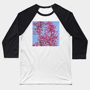 Cherry Blossom Tree Baseball T-Shirt